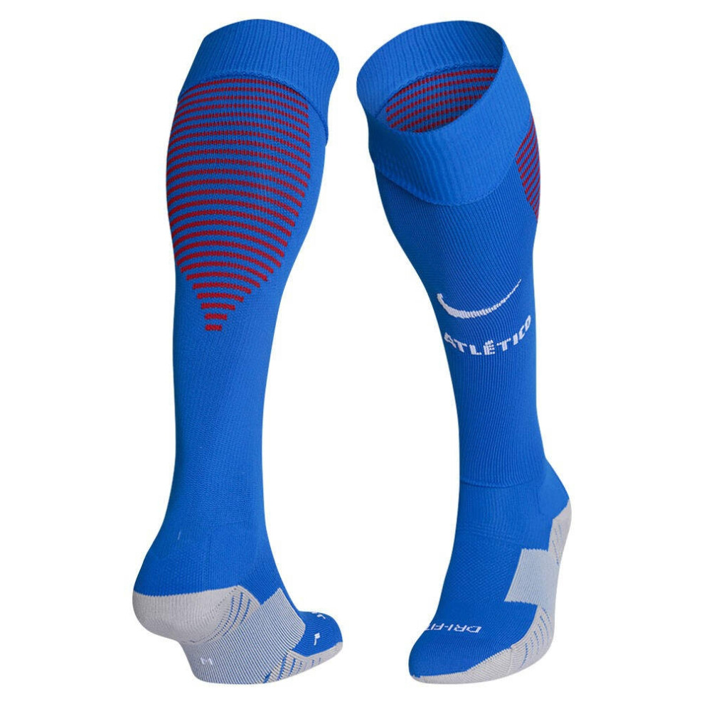 Nike (Xs) 2016-2017 Atletico Madrid Home Socks (Blue) Blue