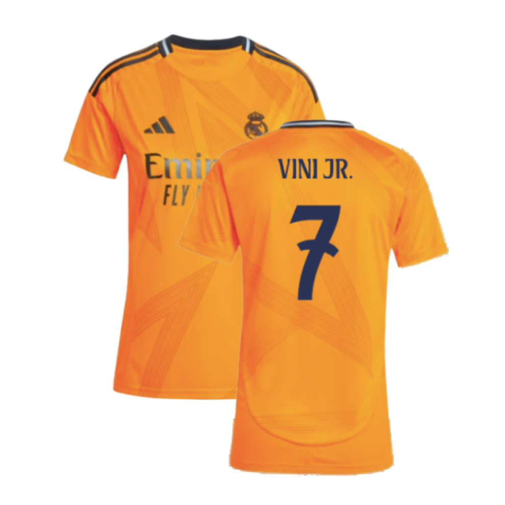 Adidas (L) 2024-2025 Real Madrid Away Shirt (Womens) (Vini Jr. 7)