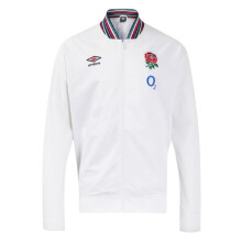 (S) 2024-2025 England Rugby Anthem Jacket O2 (White) - Womens