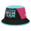New Era (One Size) 2023 Alpine Miami Traveler Bucket Hat (Black) 2