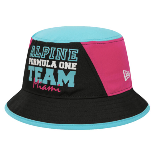 New Era (One Size) 2023 Alpine Miami Traveler Bucket Hat (Black) 1