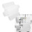 Support en plastique pour cône de fil pour support de machine à coudre compatible avec 14HD854 16