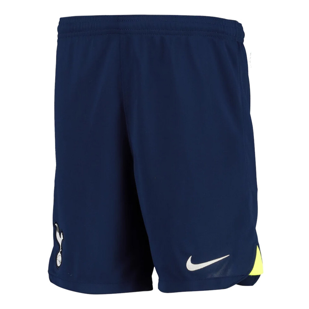 Nike (Xlb) 2022-2023 Tottenham Home Shorts (Navy) - Kids Blue