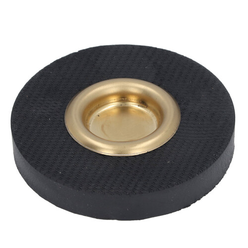 Cello Anti Slip Pad, Brass & Rubber, Round Floor Protector for Practice & Performance 2