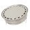 Portable Iron Round Charcoal Grill for Camping & Picnic, Compact, Multi-Functional 5