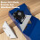 Smussatore a doppia gola blu 45 10x55mm 5