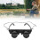 Jumelles de pêche 55 g ABS lentille optique compacte 16