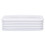 Cache-mouchoirs pliable en silicone blanc 20,5x14cm 12