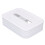 Cache-mouchoirs pliable en silicone blanc 20,5x14cm 14