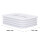 Cache-mouchoirs pliable en silicone blanc 20,5x14cm 2