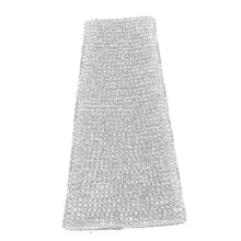 Copertura del manico del microfono con strass scintillanti 11x5 cm