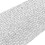 Mikrofon-Griffabdeckung 11x5cm Glas-Strassstein 14