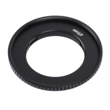 Action4 49 mm Aluminiumlegierung Filter-Adapterring für Klarlinse-Upgrade