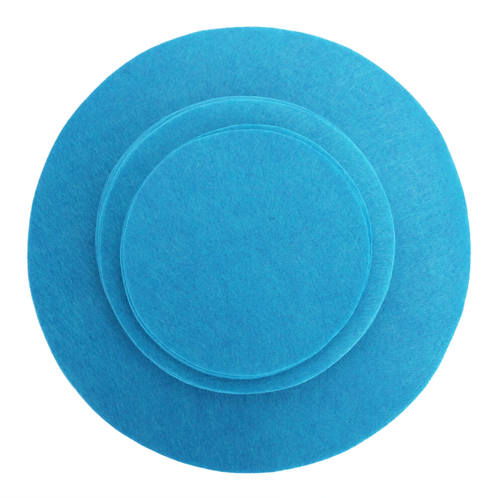 Felt Dish Protection Pads, 48Pcs, Lake Green, Multiple Sizes 5081333579635