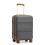 (Grey and Brown) 6-Piece Travel Luggage Set ABS Hard Shell Suitcase 15