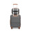 (Grey and Brown) 6-Piece Travel Luggage Set ABS Hard Shell Suitcase 7