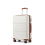 (Cream) 6-Piece Travel Luggage Set ABS Hard Shell Suitcase 7