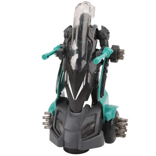 Transformierendes Auto-Roboter-Modell 3 x AA Klein Grün
