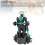 Transformierendes Auto-Roboter-Modell 3 x AA Klein Grün 6