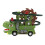 Ensemble de voitures-jouets sur circuit de course dinosaure - ABS, 3 x AA 1