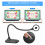 USB 2K 5MP Autofocus Document Camera with LED Light for Remote Work & Teaching 8