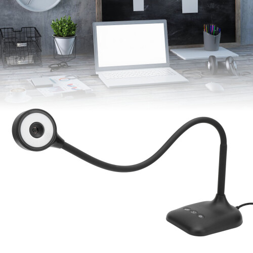 USB 2K 5MP Autofocus Document Camera with LED Light for Remote Work & Teaching