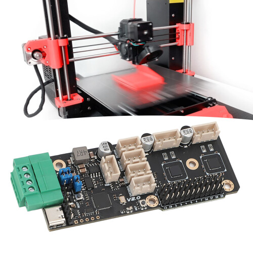 ERB V2.0 3D-Drucker-Mainboard TMC2209 CAN-Bus USB-C