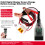 O-B-D 12V Guardamemoria para coche 5A 1,5 m Cable 10