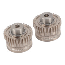 2 Stück 55HRC Stahl-Extruderzahnräder K1/K1C/K1Max Ni