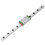 200mm linear guide rail, linear slide rail, 9mm width, with sliding block, lightweight, small size, for automatic equipment, precision measuring equip 1
