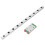 200mm linear guide rail, linear slide rail, 9mm width, with sliding block, lightweight, small size, for automatic equipment, precision measuring equip 9