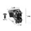 For Madone SLR Slr6 Slr8 Bicycle Computer Bracket and Double Head Base for IGPS Odometer 6