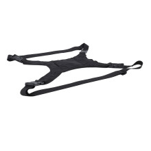 Dual Shoulder Wheelchair Seat Belt for Elderly Patients, Soft Breathable Safety Restraint