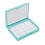 2 pièces Boîte d'aquarelle portable mini bleue 12 puits 11