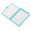 2 pièces Boîte d'aquarelle portable mini bleue 12 puits 12