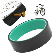 25mm Bicycle Tubeless Rim Tape for Mountain & Road Bike, 10m Black