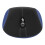 Selle large sans nez - creux épaissi, bleu. 2