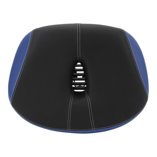 Selle large sans nez - creux épaissi, bleu. 1