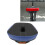 Selle large sans nez - creux épaissi, bleu. 15