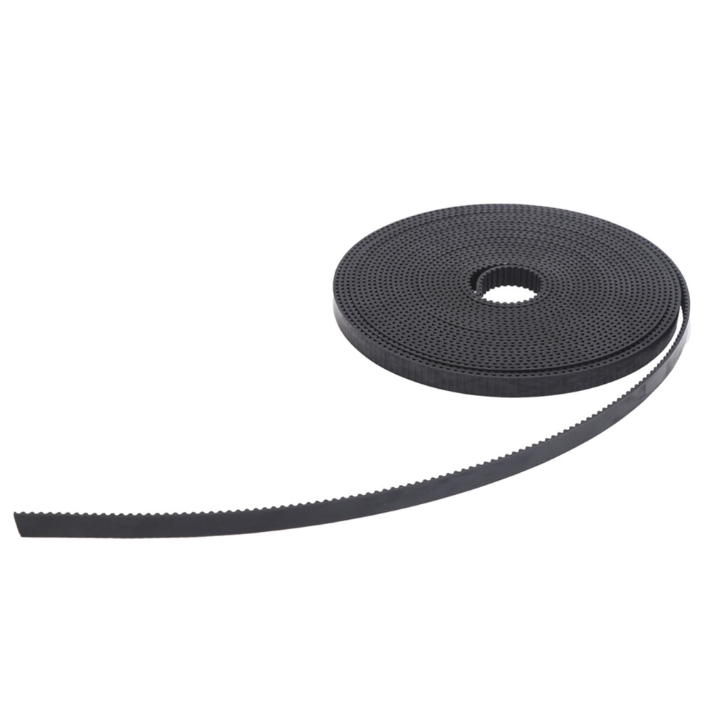 Steel Core 2Gt-6Mm X 5M/16.4Ft Pu Timing Belt For Industrial Use Black 8331333587886