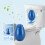2 pezzi Pulitore per serbatoio del WC Odore automatico Bianco 6