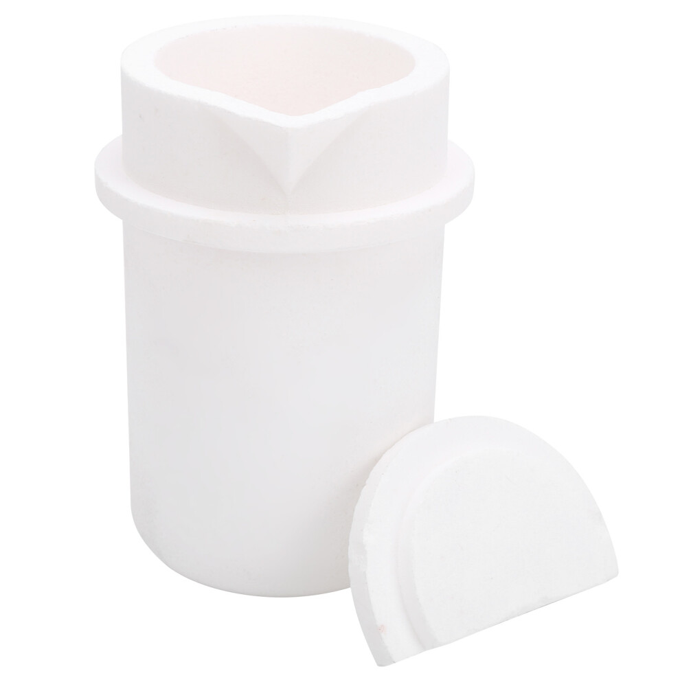 High-Quality 1Kg Quartz Melting Crucible With Lid For Precious Metals 8021333588562