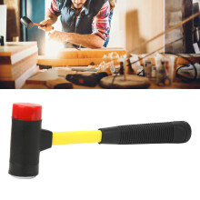 4‑In‑1 Carbon Steel Hammer with Rubber Handle for Carpentry & Woodworking