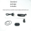 Wireless Remote Control W Wrist Strap for X2/X3/X4/Go3/S/ Pro/ 13-8 Series Action Camera 10