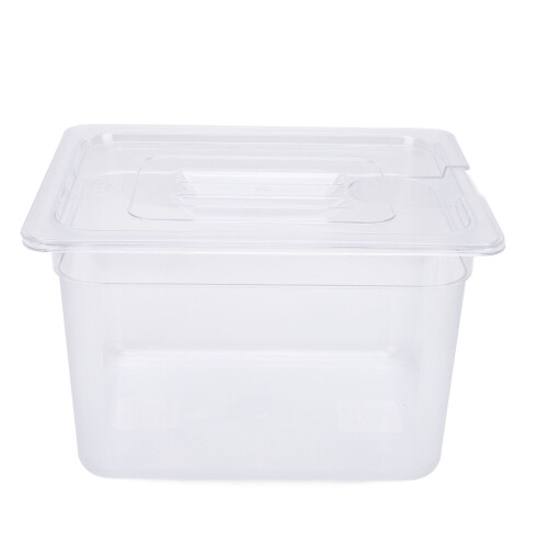 Sturdy 12L Plastic Slow Cooker Accessory with Convenient Lid 2