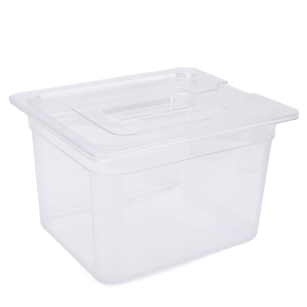 Sturdy 12L Plastic Slow Cooker Accessory with Convenient Lid