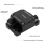 HT-608 Circuit Breaker Waterproof Automatic Switch Auto Reset Holder Inverter Overload DC12-24V 80A 3