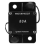 HT-608 Circuit Breaker Waterproof Automatic Switch Auto Reset Holder Inverter Overload DC12-24V 80A 2