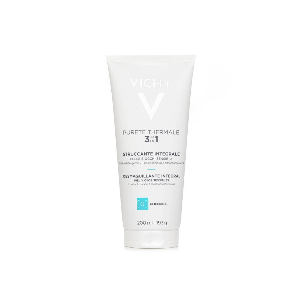 Vichy Purete Thermale 3 In 1 One Step Cleanser (For Sensitive Skin) 200Ml/6.76Ml