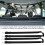 Adjustable 165cm Polyester Vehicle Fishing Rod Rack Set with 7-Hole Hooks 7